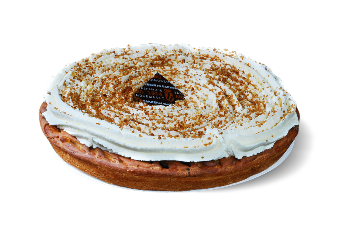 cream flan half